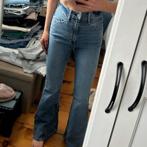 Abercrombie High Rise Bootcut Jean